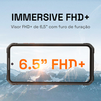 IIIF150 B1 Pro wytrzymały smartfon 6.5 "FHD + wyświetlacz 10000 mAh Android 12 telefon komórkowy 48MP + 20MP AF kamera noktowizyjna telefon 2
